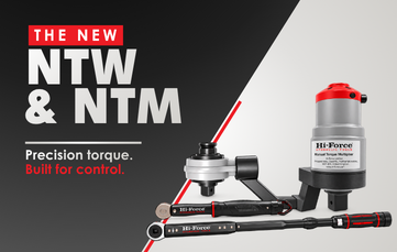 Hi-Force Introduces New NTW and NTM Torque Tool Ranges